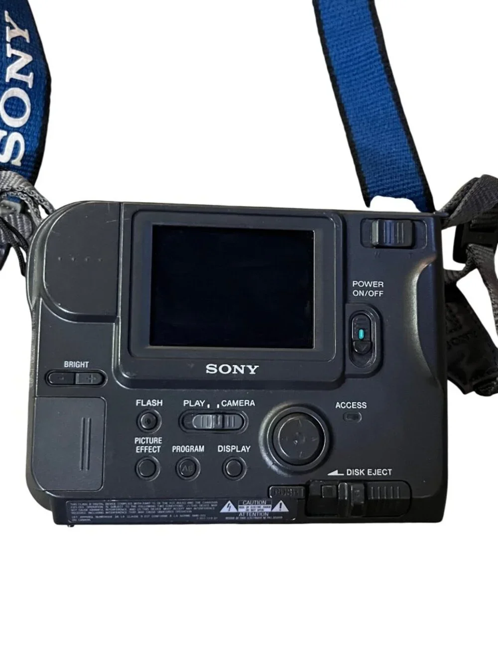 Sony MVC-FD73 Digital Mavica Camera NP-F Battery Untested No Charger Used